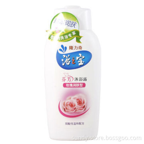 400mL herbal moisturizing shower gel in rose scent